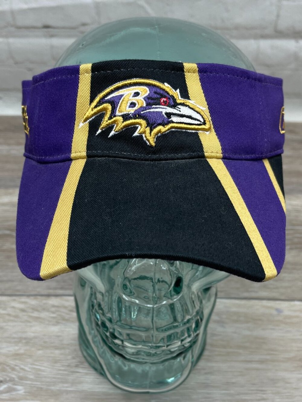 REEBOK BALTIMORE RAVENS NFL VELCRO BACK VISOR